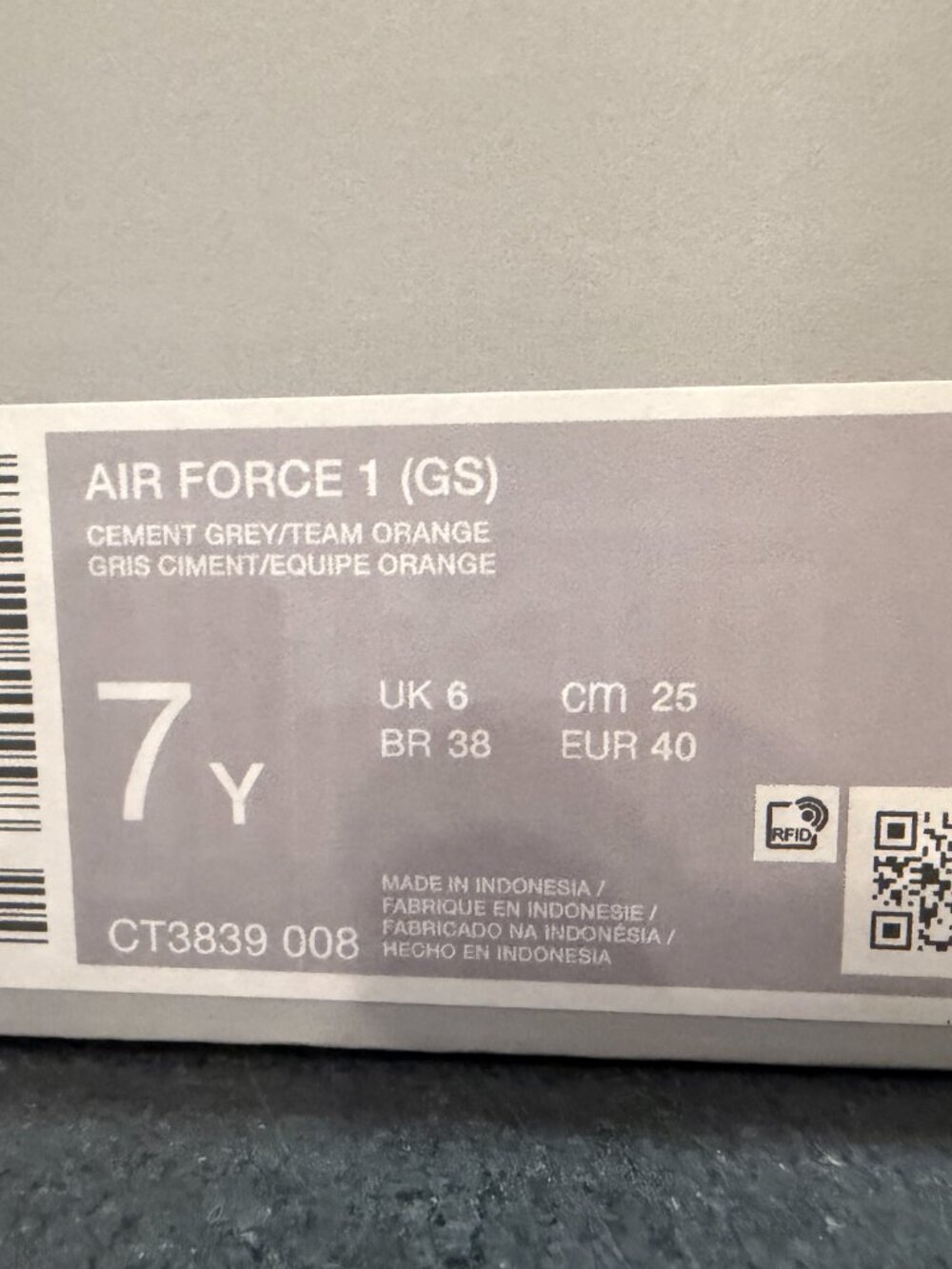Nike Kids' Grade School Air Force 1 Shoes - Picture 3 of 9